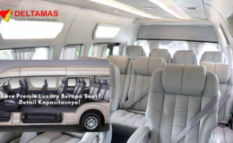 Hiace Premio Luxury Berapa Seat? Detail Kapasitasnya!